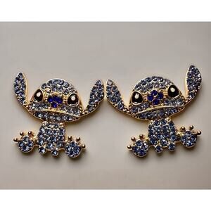 Stitch Alien Inspired Earrings NWT